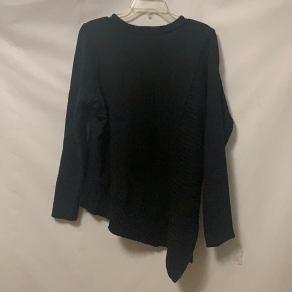 ATHLETA BLACK CREW NECK HEAVY‎ SWEATER SIZE S - Picture 2 of 10